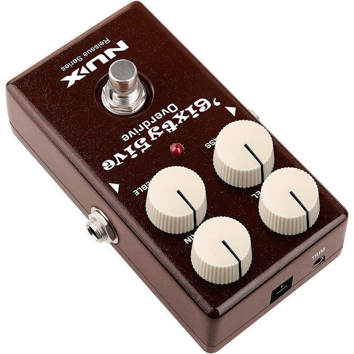 '6ixty5ive Overdrive Effect Guitar Pedal | Punchy Clear Tone with Great Sustain