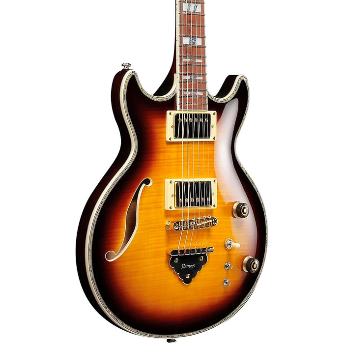 AR520HFMVLS 6-String Hollow Body Electric Guitar, Right-Handed - Violin Sunburst