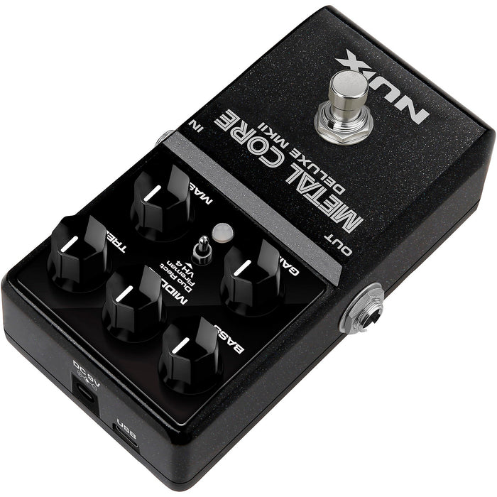 Metal Core Deluxe MKII Hi-Gain Distortion Effect Pedal for Guitars and Basses