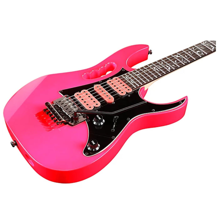 Steve Vai Signature JEMJRSP Solidbody Electric Guitar, Right-Handed - Pink