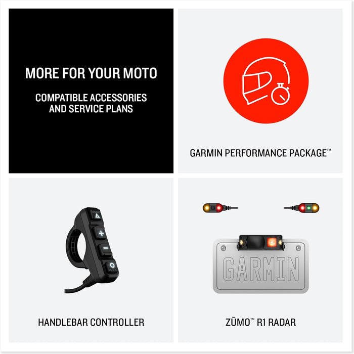 Garmin Zumo XT3 Rugged Motorcycle GPS Navigator with Custom Route Planning