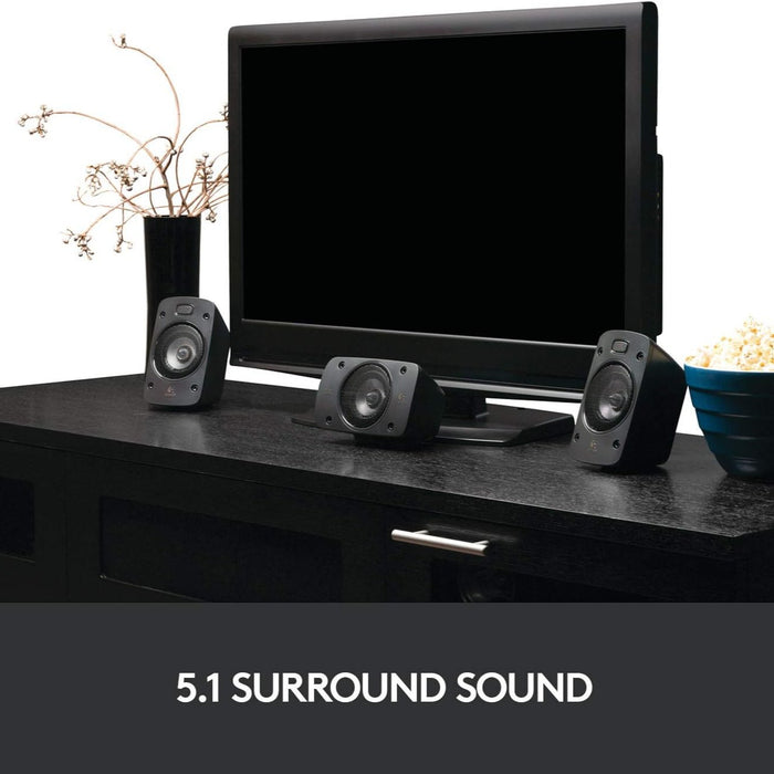 Z906 5.1 Surround Sound Speaker System with Rich Audio and Thunderous Bass