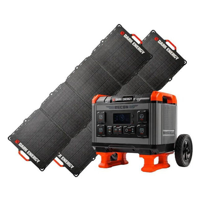 Dark Energy Recon 2000 Solar Generator with Spectre 200W Solar Panels