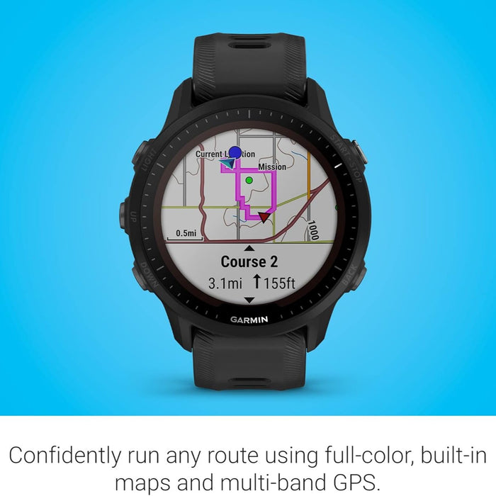 Forerunner 955 GPS Running Smartwatch with Built In Global Satellite Systems