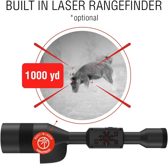 ThOR 5 XD 1280x1024 5th Generation Thermal Rifle Scope with Ballistic Calculator