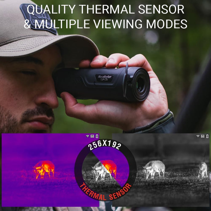 BlazeSeeker 256 x 192 Thermal Imaging Monocular with Video Recording