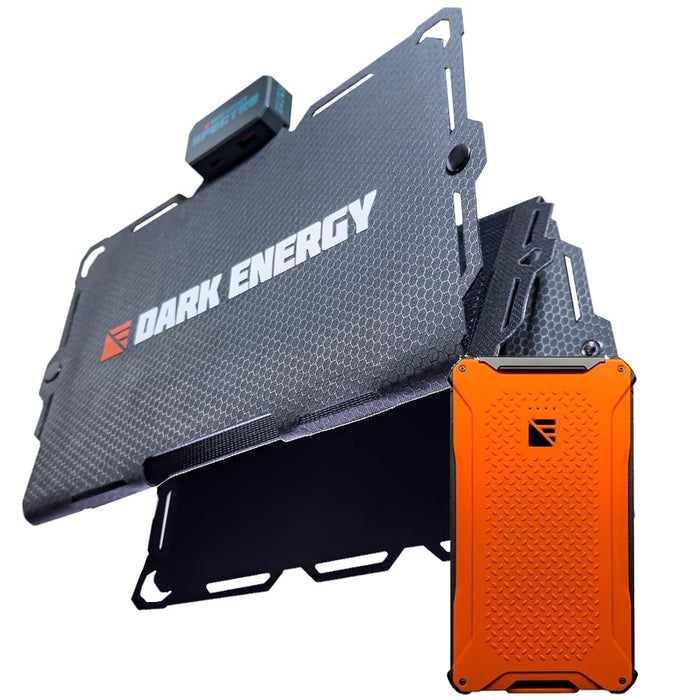Dark Energy Poseidon Pro 10,000 mAh Power Bank with Spectre 18W Folding Solar Panel