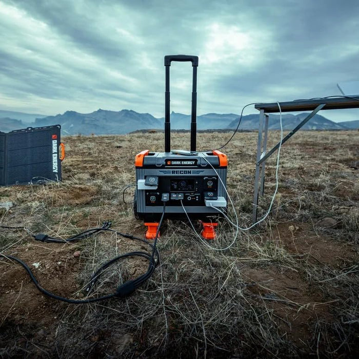 Dark Energy Recon 2000 Portable Power Station with 2016Wh LifePO4 for Off-Grid