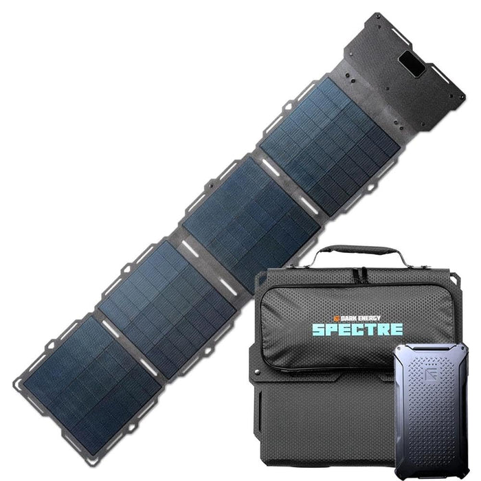 Dark Energy Poseidon Pro 10,000 mAh Power Bank with Spectre 56W Folding Solar Panel
