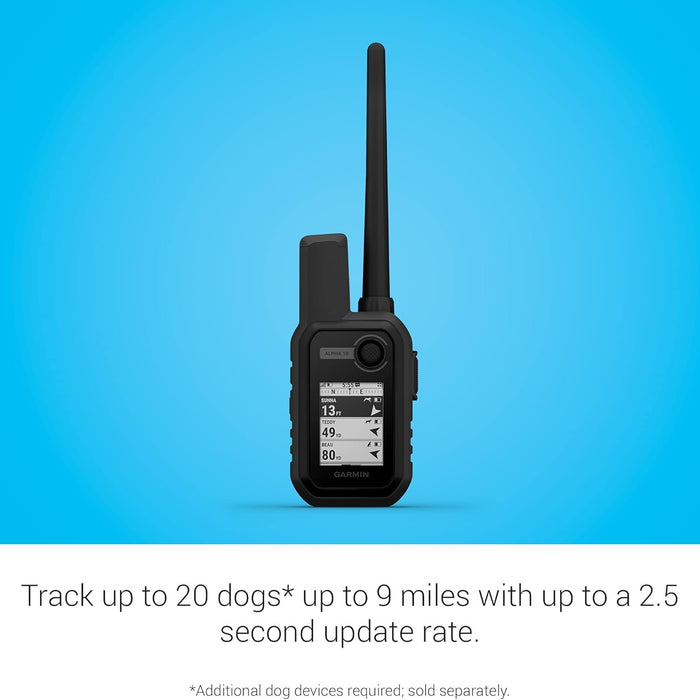 Alpha 10 Handheld Device for Compact Dog Tracking and Training