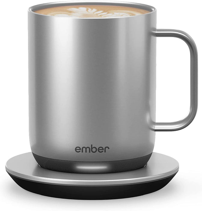 Ember - Temperature Control Smart Mug 2, 10 Oz, App-Controlled Heated Coffee Mug with 80 Min Battery Life and Improved Design