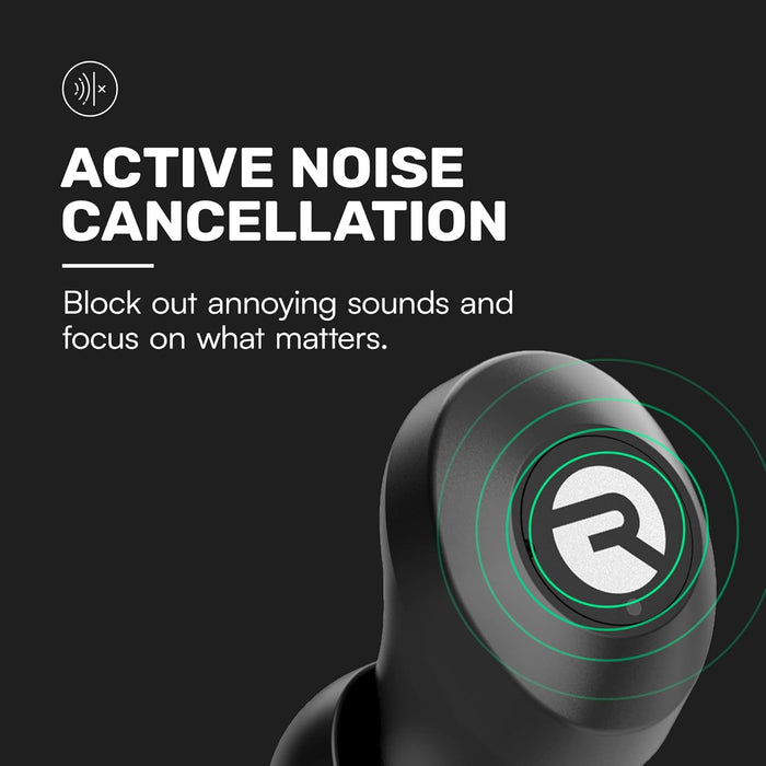 Raycon Everyday Earbuds Classic in-Ear Bluetooth Earbuds with Built-in Microphone