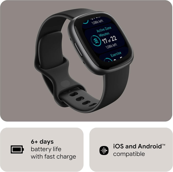 Versa 4 Lightweight Health and Fitness Smartwatch with 40+ Exercise Modes