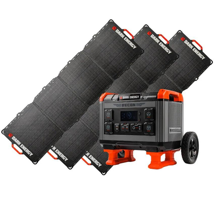 Dark Energy Recon 2000 Solar Generator with Spectre 200W Solar Panels