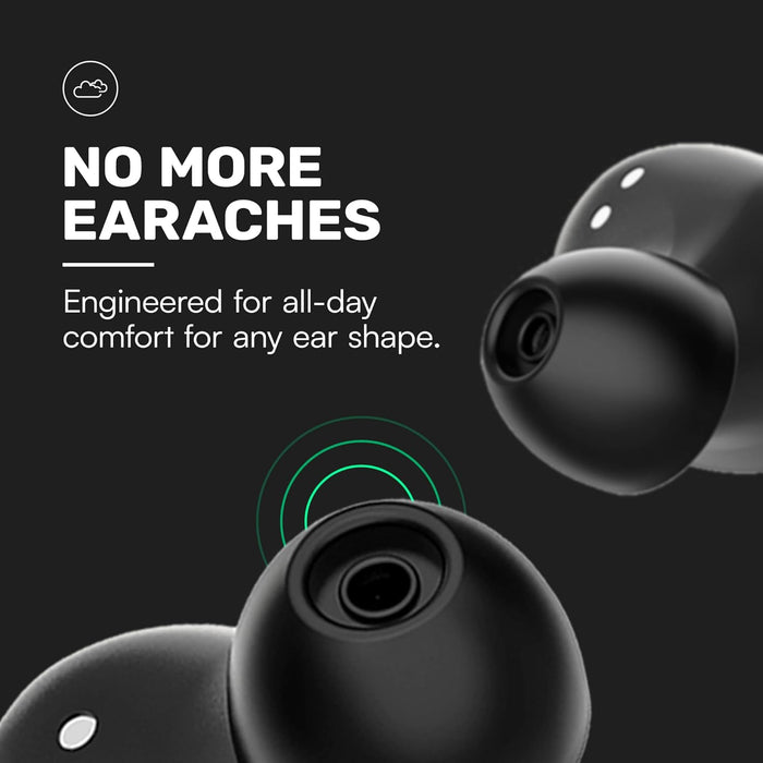 Raycon Everyday Earbuds Classic in-Ear Bluetooth Earbuds with Built-in Microphone