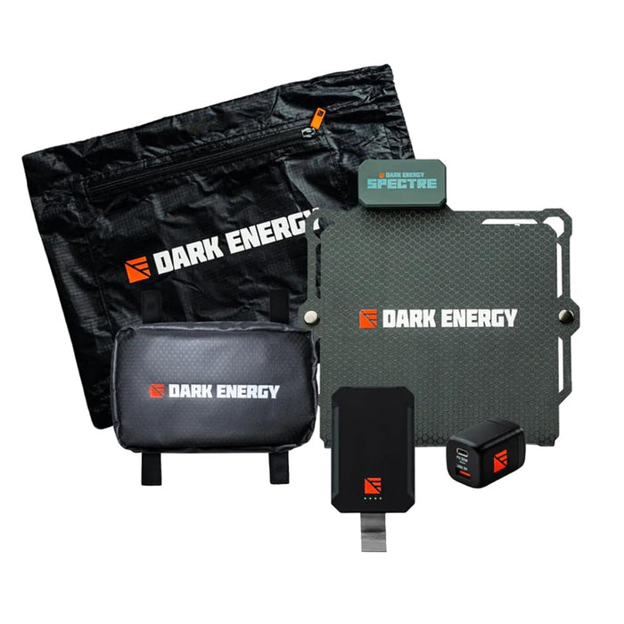 Dark Energy Hiking Bundle - Poseidon Nano MagSafe Power Bank with Spectre 8W Solar Panel