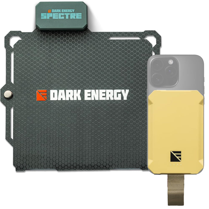Dark Energy Poseidon Nano MagSafe Compatible Power Bank with Spectre 8W Solar Panel