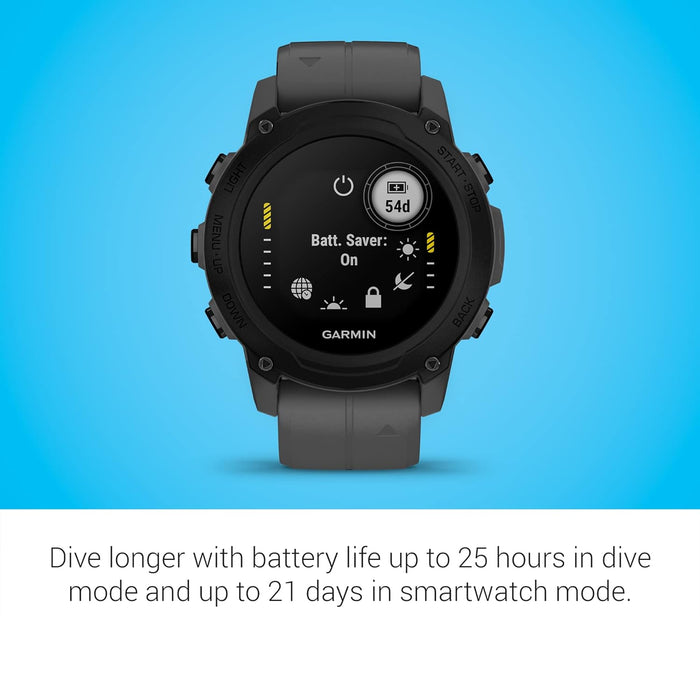 Descent G1 Series Rugged Diving GPS Smartwatch with Multiple Dive Modes