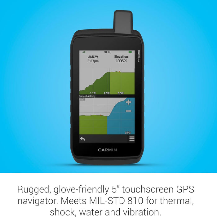 Garmin Montana 710 Series Rugged GPS Touchscreen Navigator with inReach Options