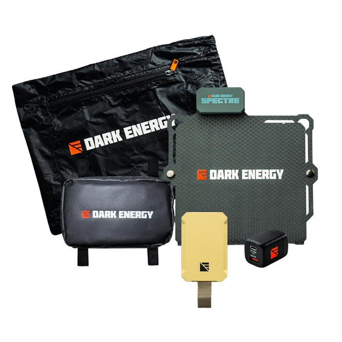 Dark Energy Hiking Bundle - Poseidon Nano MagSafe Power Bank with Spectre 8W Solar Panel