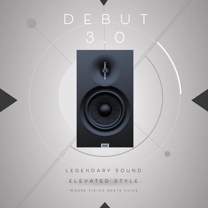 Debut 3.0 4" Dolby Atmos Enabled On Wall Speakers for Home Theater Systems