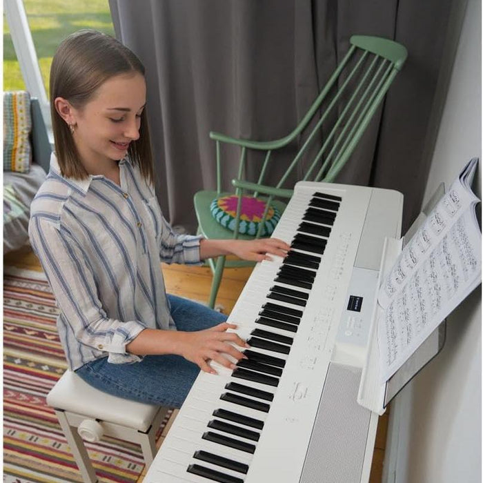 ES520 88-Key Portable Digital Piano with Interactive Lesson Function & Bluetooth