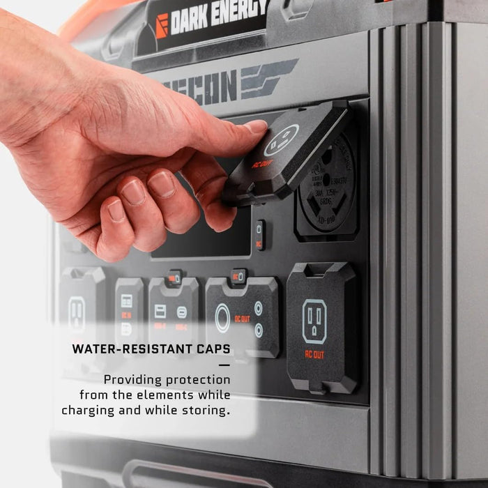 Dark Energy Recon 2000 Portable Power Station with 2016Wh LifePO4 for Off-Grid
