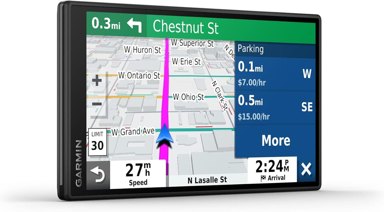 DriveSmart 55 and Traffic GPS Navigator with 5.5" Display and Voice Activation