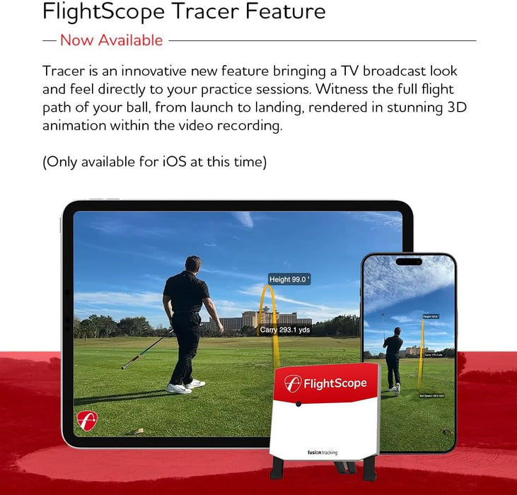 X3 Golf Launch Monitor and Simulator with Fusion Tracking and 50 Data Parameters