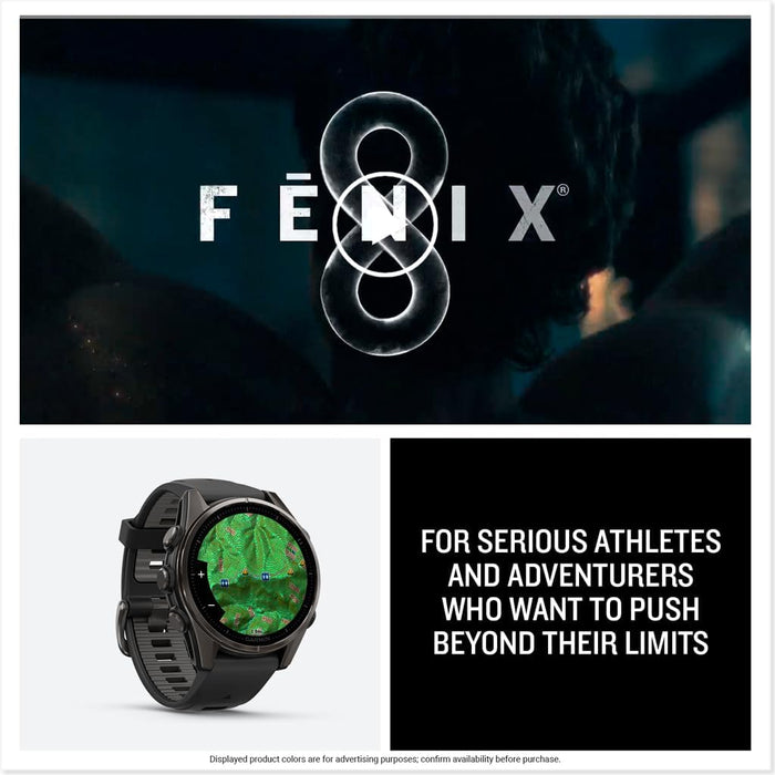 fenix 8/E Series Premium Multisport GPS Smartwatch