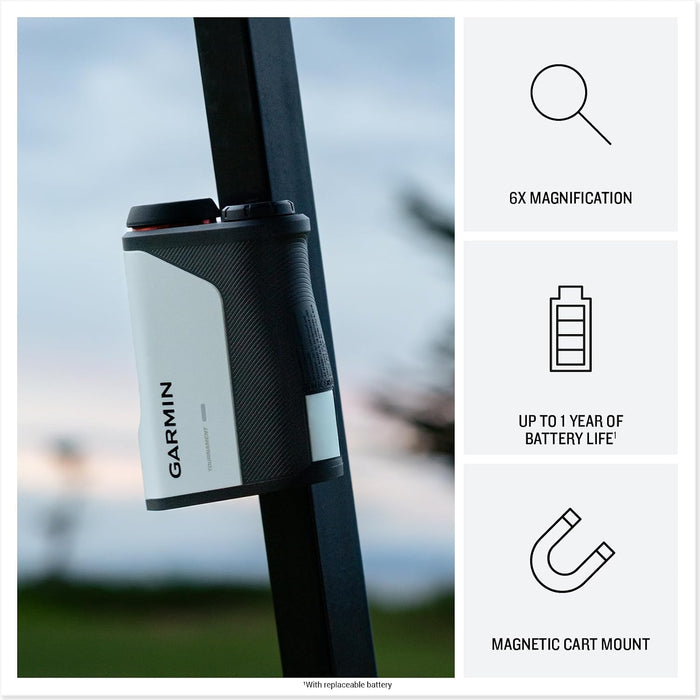 Garmin Approach Z10 Golf Laser Rangefinder with PlaysLike Distance and 350 Yard Range