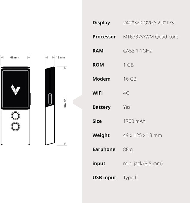 M3 Real-Time Pocket Translator with 76 Languages with Unlimited Internet