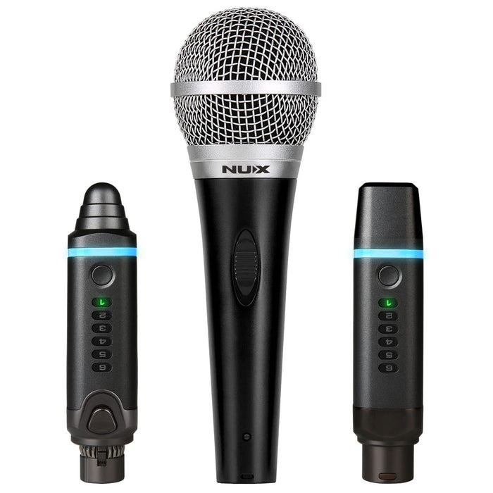 B-3 Plus Mic Bundle with 2.4 GHz Wireless XLR Dynamic Microphone System