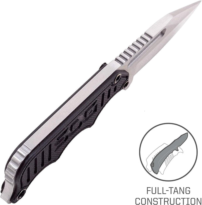 Instinct Mini Small Fixed Blade Knife with 1.9" Full Tang Blade and Sheath