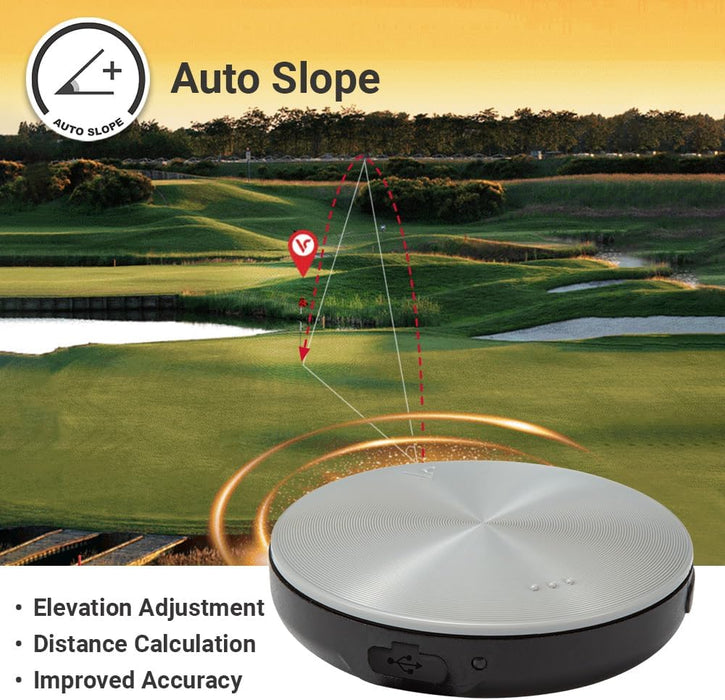 Voice Caddie VC4 Golf GPS Rangefinder with Voice and Auto-Slope Technology