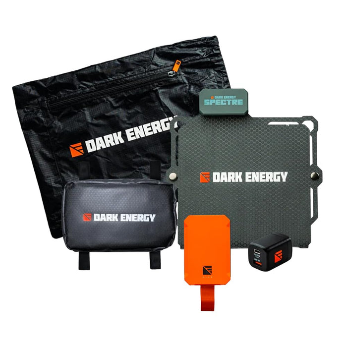 Dark Energy Hiking Bundle - Poseidon Nano MagSafe Power Bank with Spectre 8W Solar Panel