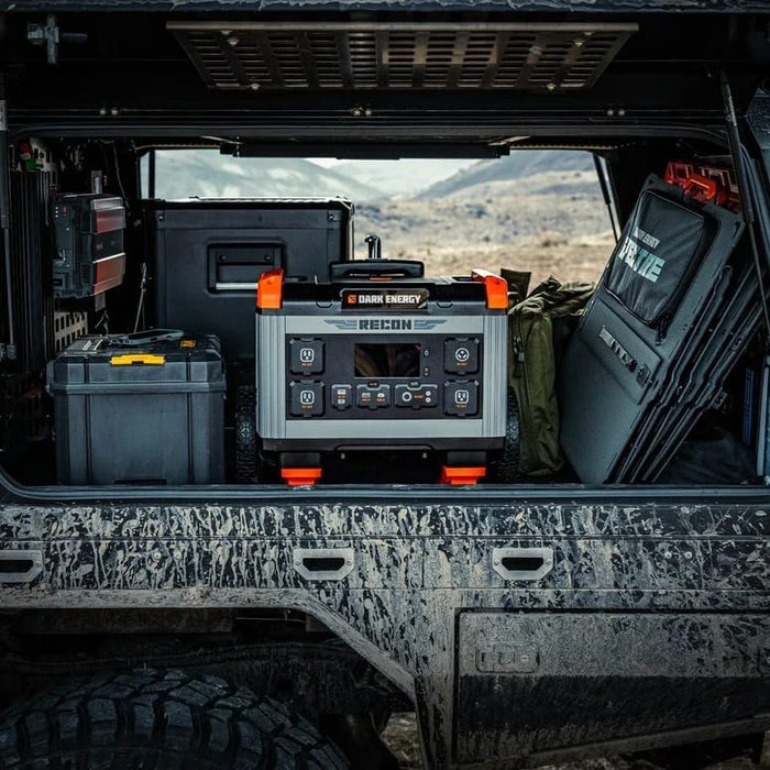 Dark Energy Recon 2000 Portable Power Station with 2016Wh LifePO4 for Off-Grid