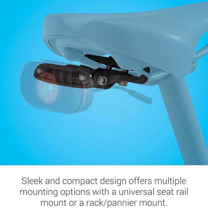 Garmin Varia eRTL615 Rearview Radar and Tail Light for E-Bikes | Get Visible & Audible Alerts