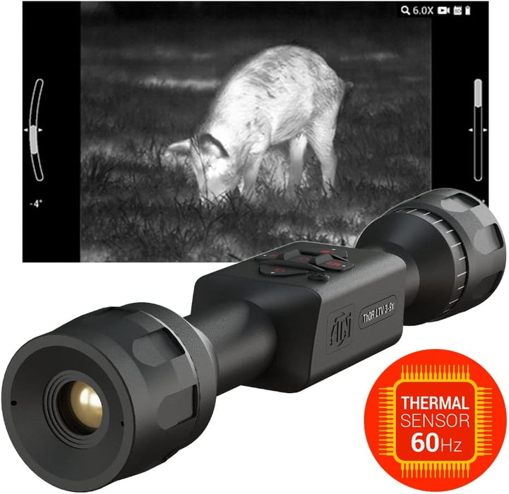 ThOR LTV Ultra Light Thermal Rifle Scope with One Shot Zero Sight Adjustment