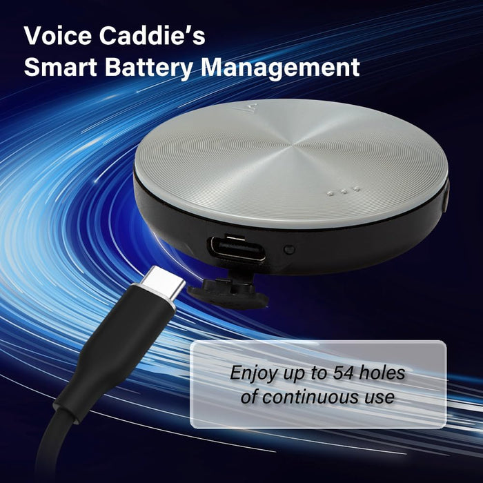 Voice Caddie VC4 Golf GPS Rangefinder with Voice and Auto-Slope Technology
