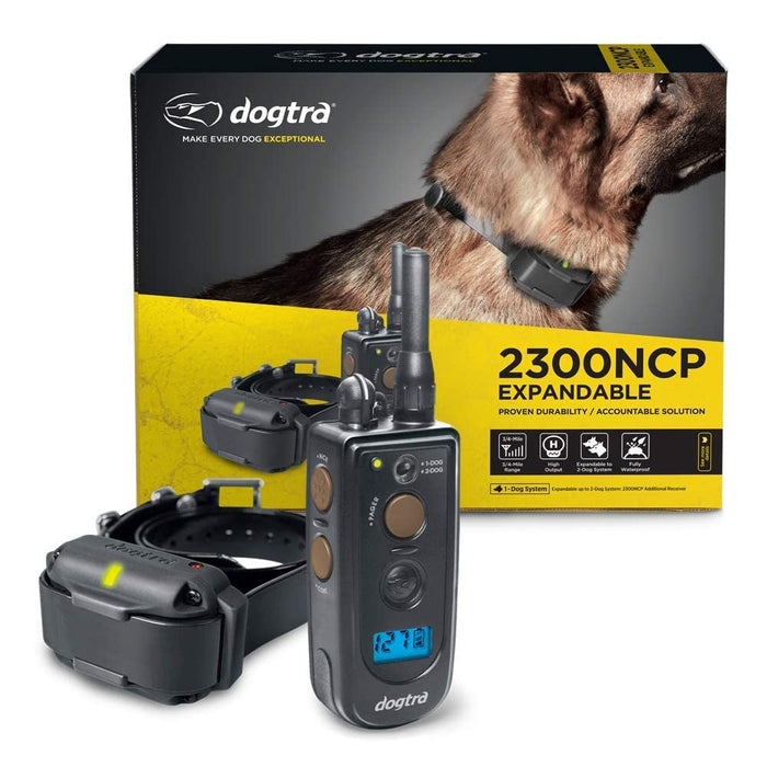 2300NCP Expandable 3/4-Mile 2-Dog Remote Training E-Collar | Medium & Large Dogs