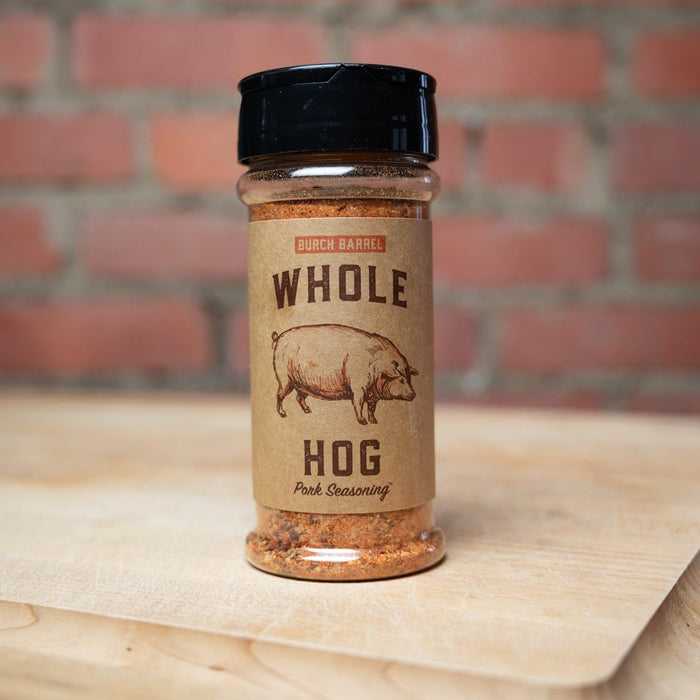 Burch Barrel Whole Hog Pork Seasoning | Combines Sweet, Heat, & Smoke | Bold & Balanced Flavor