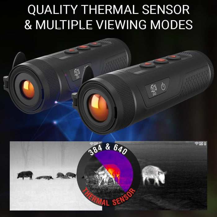 BlazeTrek Thermal Imaging Monocular with Video and Photo Capabilities