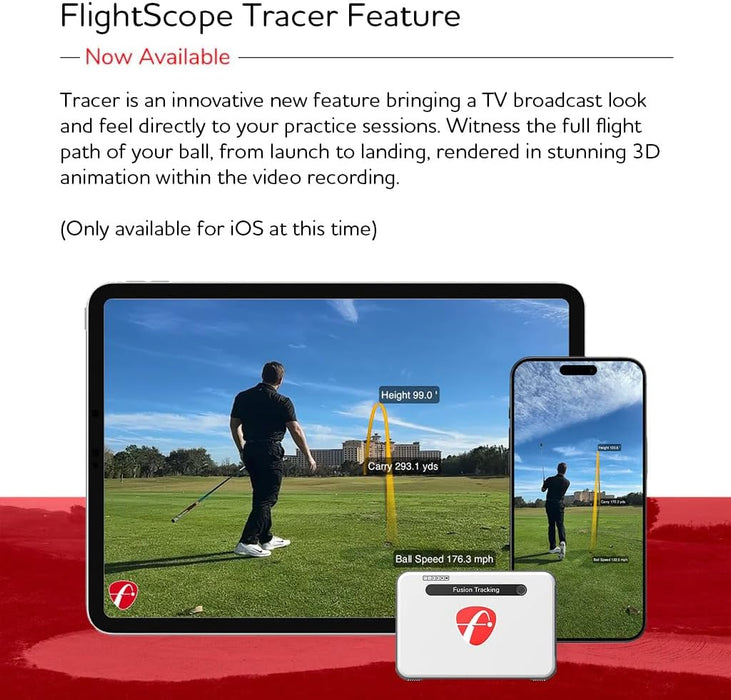 Mevo+ Golf Launch Monitor and Simulator with Pro Package and Face Impact Location