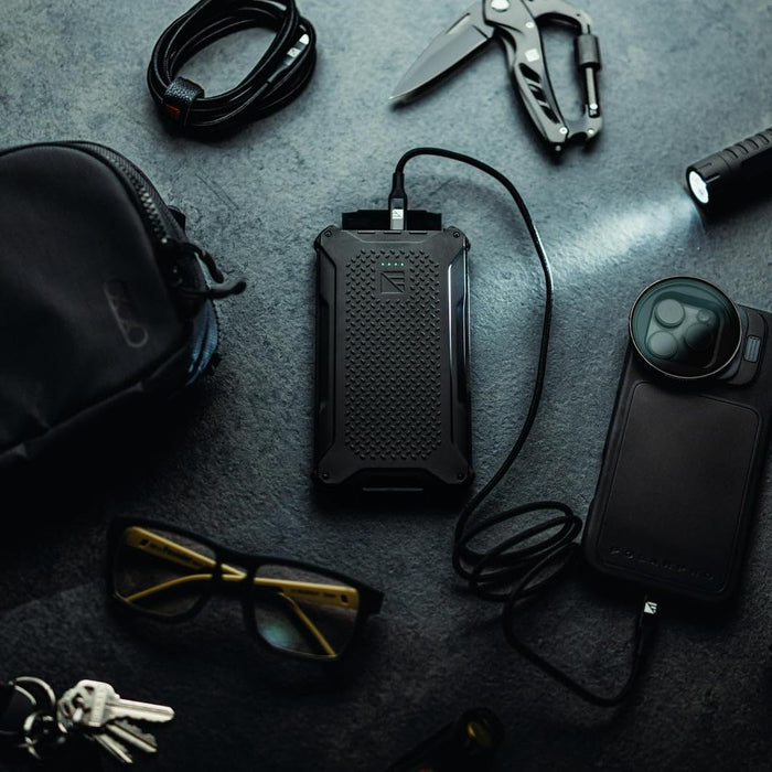 Dark Energy Poseidon Pro 10,000 mAh Power Bank with Spectre 56W Folding Solar Panel