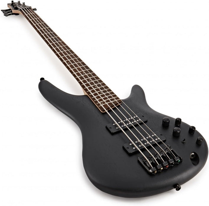 SR Standard SR305EB 5-String Solidbody Bass Guitar, Weathered Black