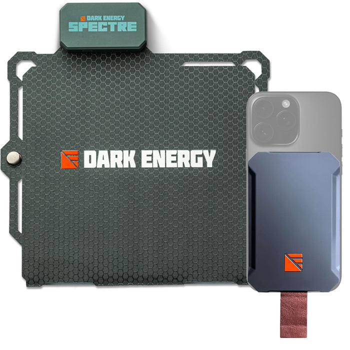 Dark Energy Poseidon Nano MagSafe Compatible Power Bank with Spectre 8W Solar Panel