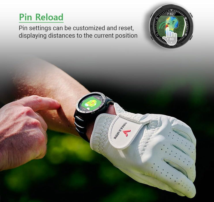 Voice Caddie A3 Golf GPS Watch with Slope and 1.3" Color Touchscreen Display