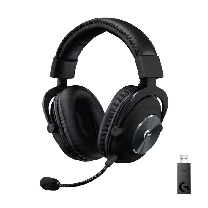 Logitech PRO X Wireless LIGHTSPEED Gaming Headset with Blue Vo!ce Mic Filter Technology