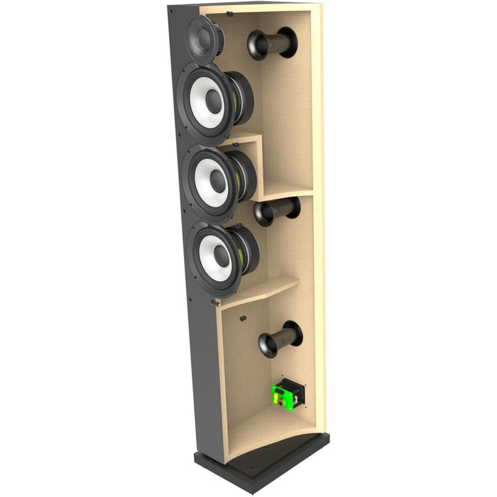 Debut 2.0 6.5" Floorstanding Speaker with MDF Cabinets for Home Theaters Systems